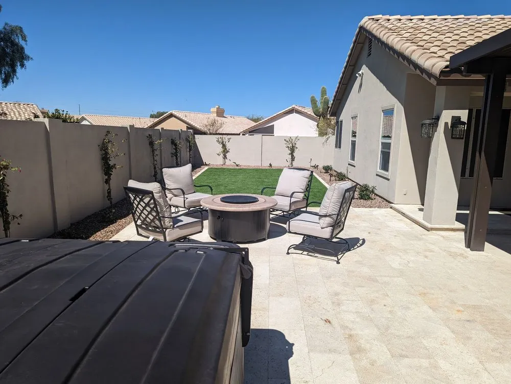 Custom landscape design for beautiful yards in Cave Creek, AZ by Superior Landscape Specialist