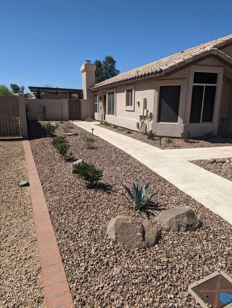 Expert yard cleanup service for residential properties across Cave Creek, AZ - Superior Landscape Specialist