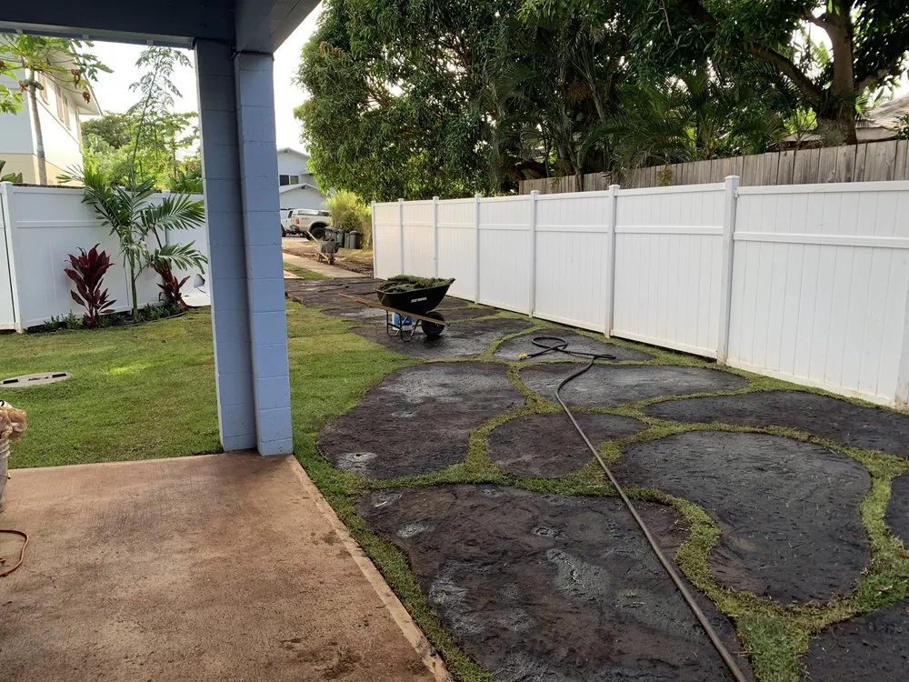 Trusted lawn mowing service for residential properties in Wahiawa, HI by Superior Landscaping And Masonry