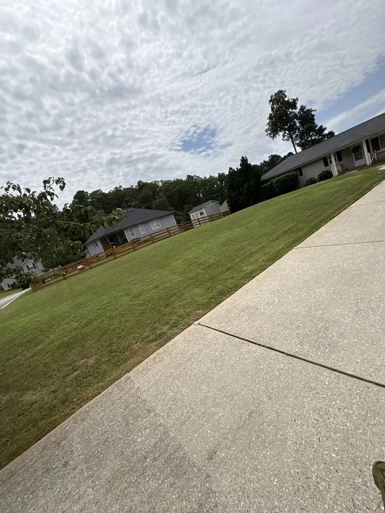 Custom garden landscaping in Acworth, GA by Superior Landscaping and More