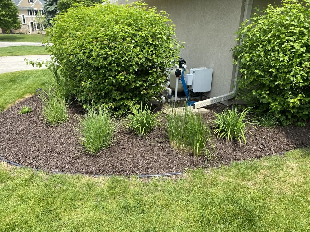 Professional garden landscaping for beautiful yards in Ashwaubenon, WI by Superior Landscaping