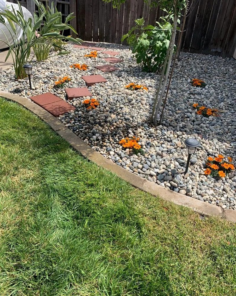 Custom outdoor landscaping for residential properties in Manteca, CA by Superior Landscaping
