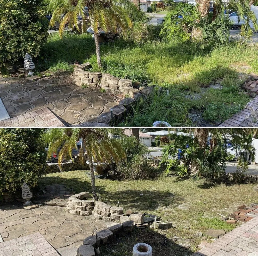 Professional garden landscaping for year-round maintenance in Oakland Park, FL by Superior Landscaping Services