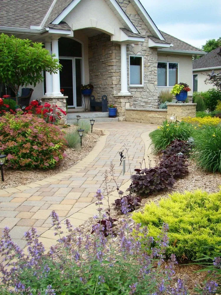 Reliable garden landscaping for residential properties across Cologne, MN - Superior Lawn & Landscape