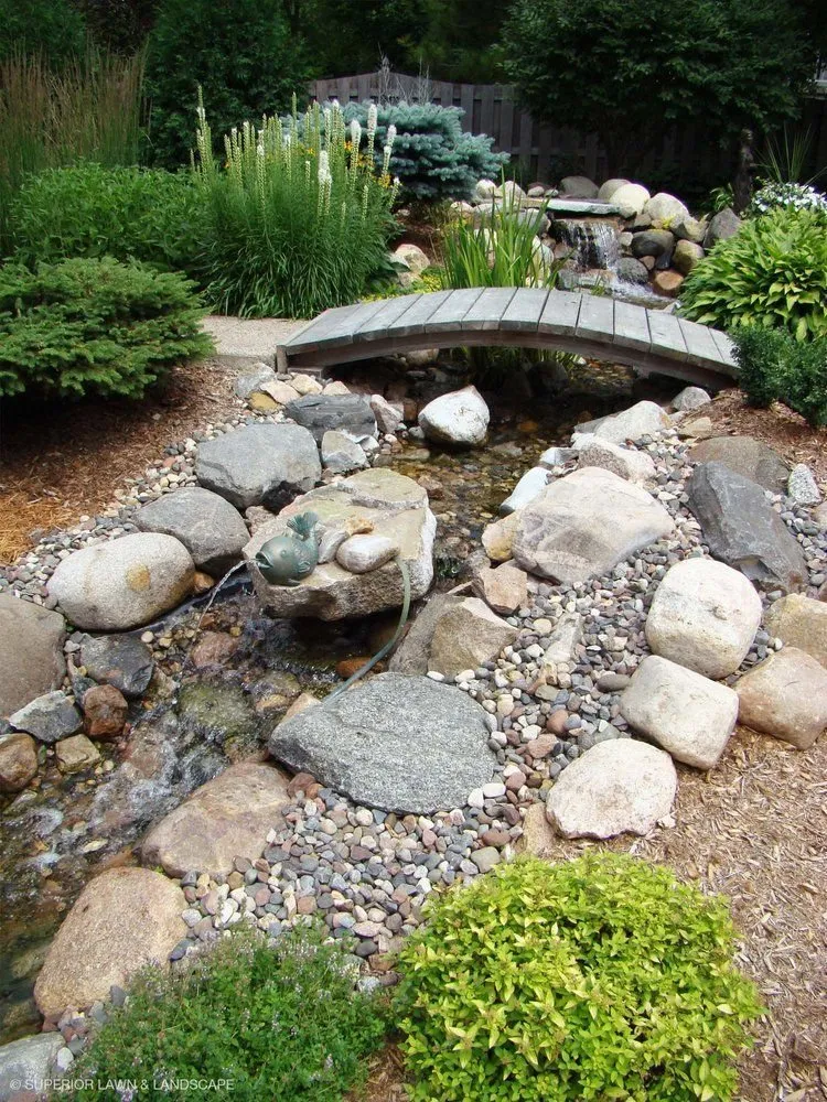 Affordable outdoor landscaping with custom design in Cologne, MN by Superior Lawn & Landscape