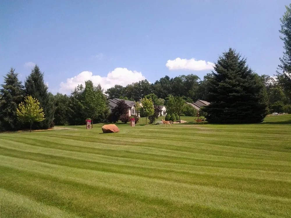 Affordable landscaping services for homes in Fenton, MI by Superior Lawn & Landscape