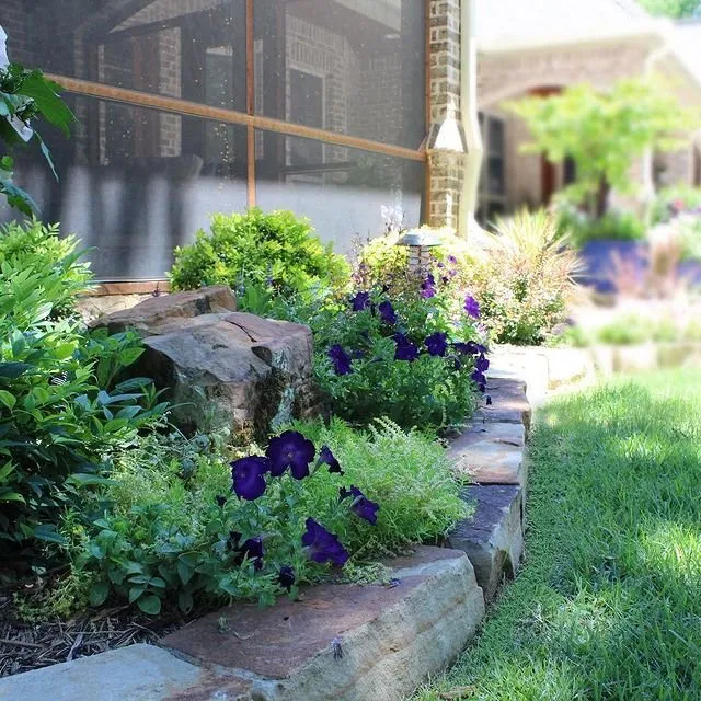 Top-rated residential landscaping with custom design in Frisco, TX by Superior Lawn & Landscaping