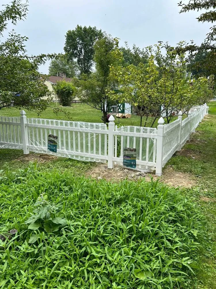 Custom garden landscaping in West Middlesex, PA by Superior Lawn & Roofing