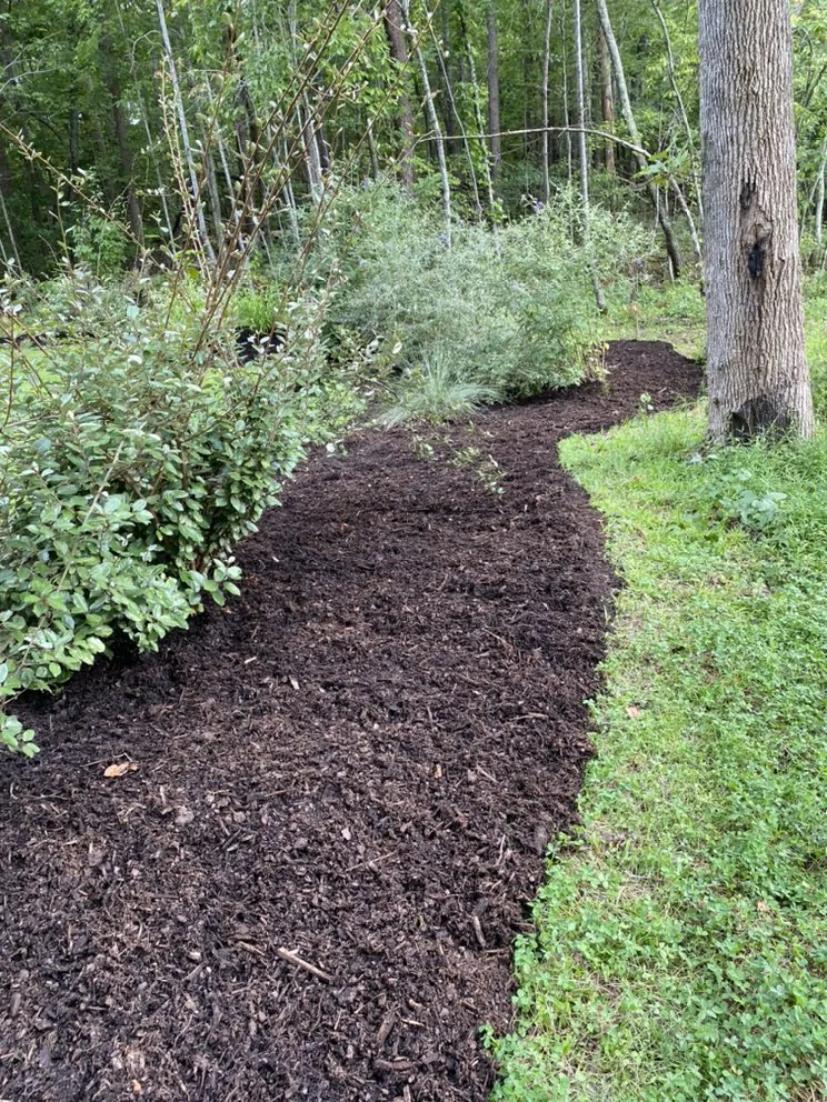 Professional landscape design with custom design in Columbus, NC by Superior Lawn Care & Maintenance