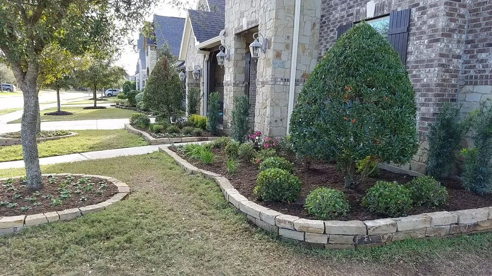 Professional landscaping services in Katy, TX by Superior Lawn Care and Landscaping