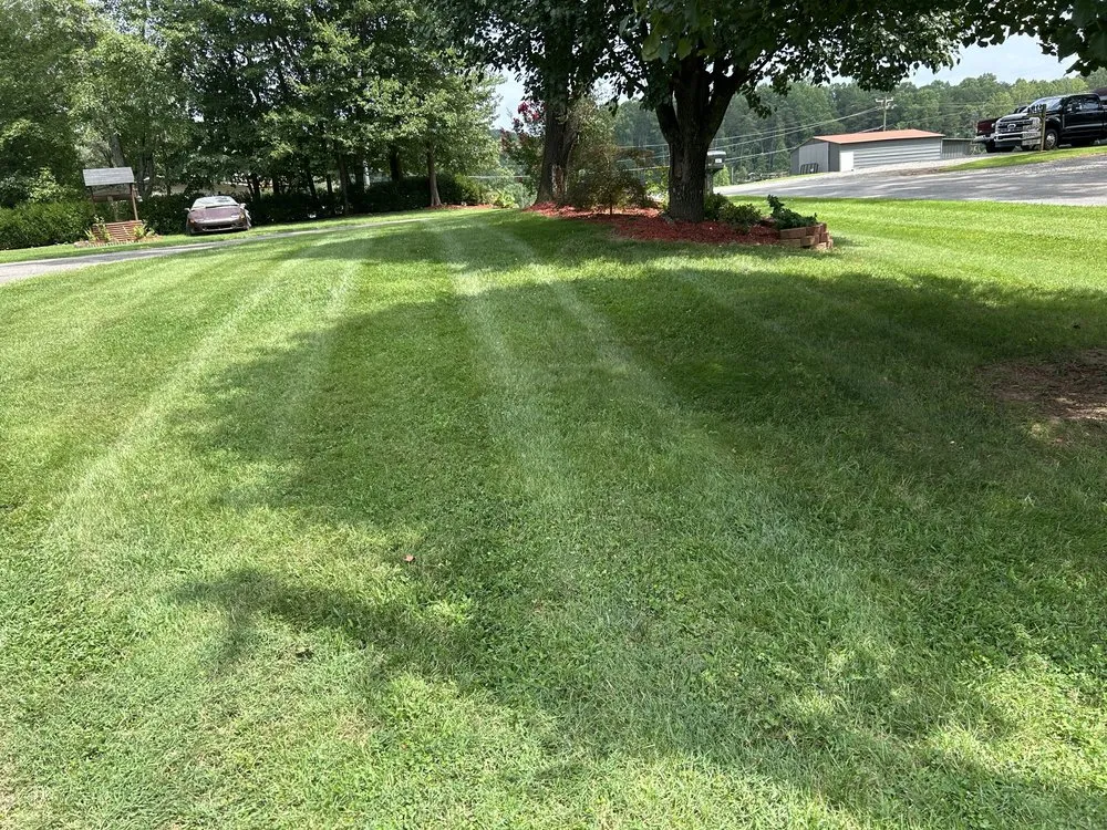 Custom landscape design in Mount Airy, NC - Superior Lawn Service