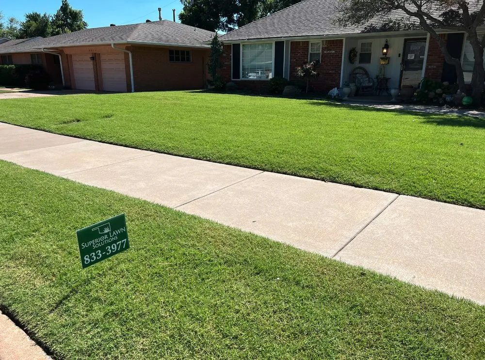 Expert outdoor landscaping experts serving Oklahoma City, OK - Superior Lawn Solutions