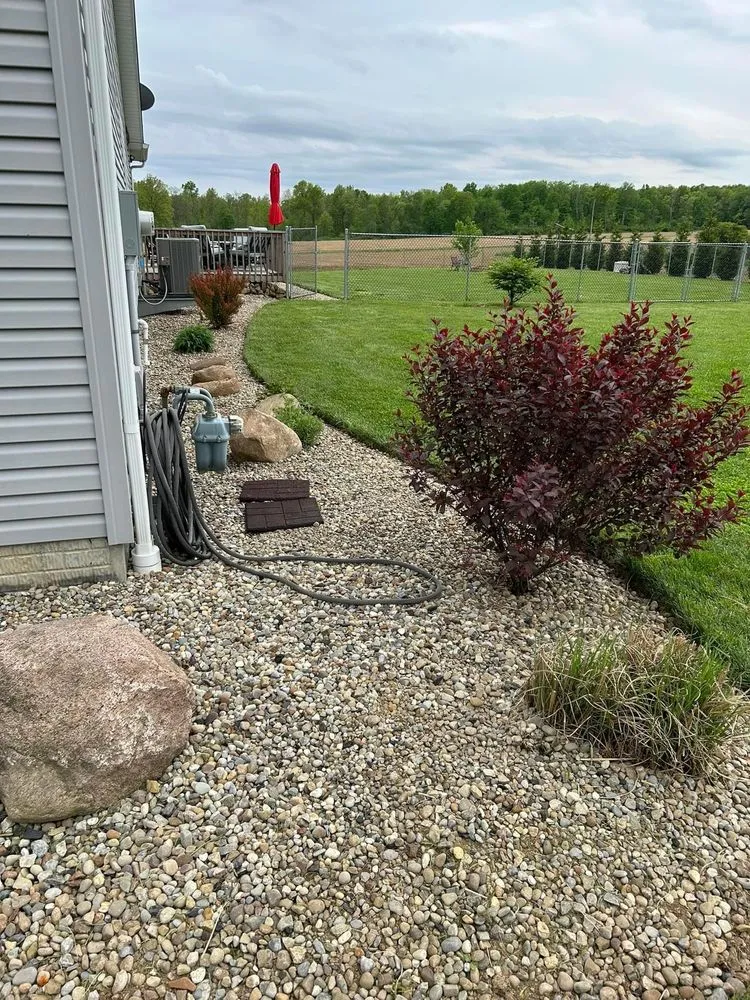 Local outdoor landscaping for year-round maintenance in West Middlesex, PA by Superior Lawns & Roofing