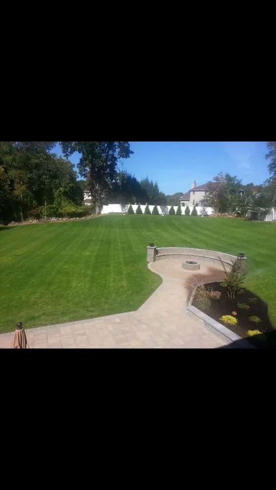Custom garden landscaping for residential properties in Congers, NY by Superior Lawns and Landscaping