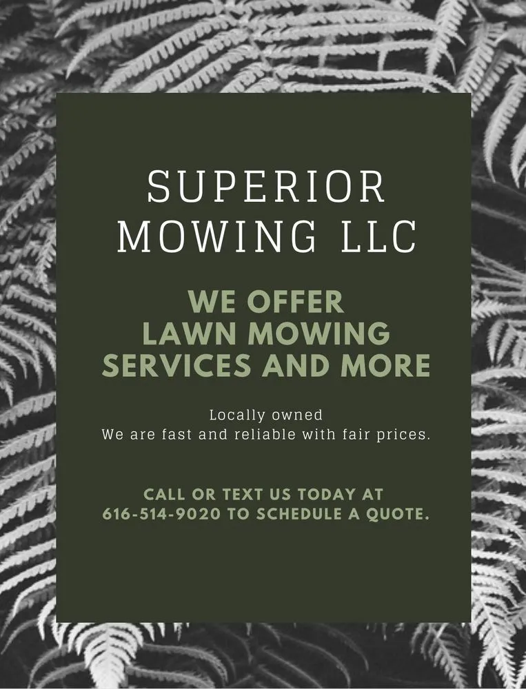 Top-rated yard cleanup service with custom design across Grand Rapids, MI - Superior Mowing