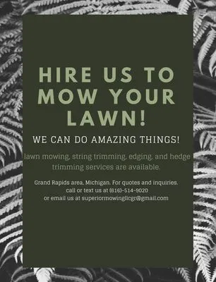 Superior Mowing Logo