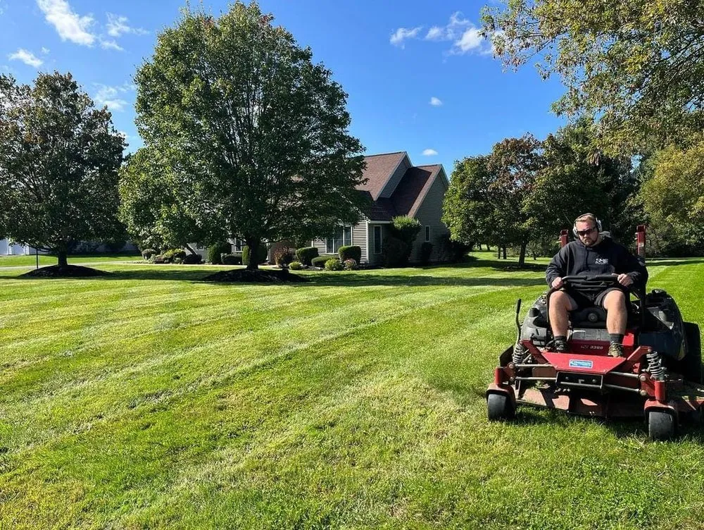 Affordable landscape installation in Whitesboro, NY by Superior Mowing Services