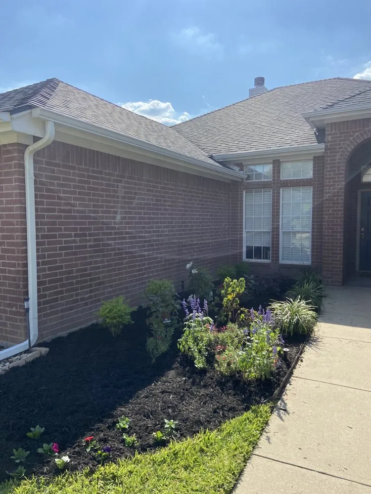 Professional landscape installation for homes in Fort Worth, TX by Superior Outdoor Services