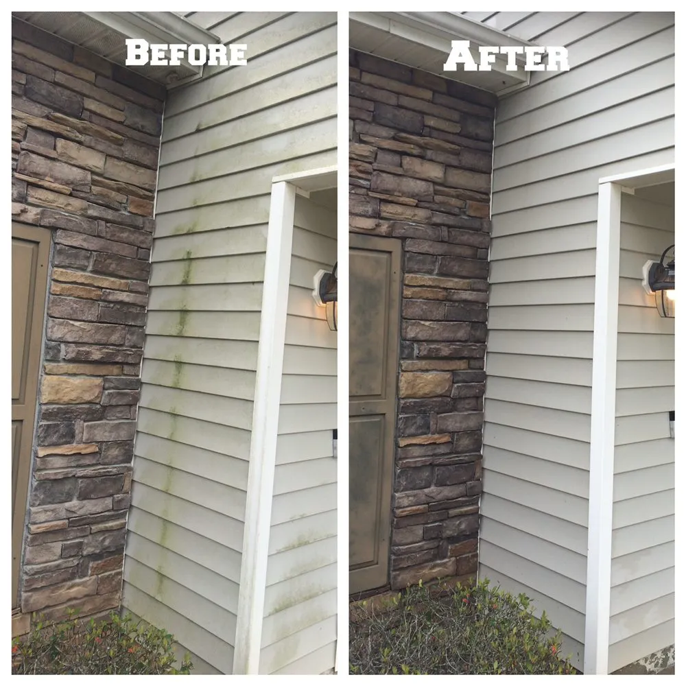 Custom landscape installation for residential properties in Douglasville, GA by Superior Pressure Washing Metro