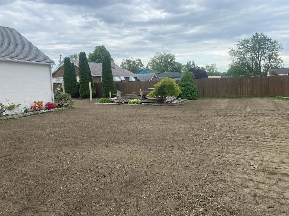 Custom landscape installation with custom design across Niagara Falls, NY - Superior Property Services