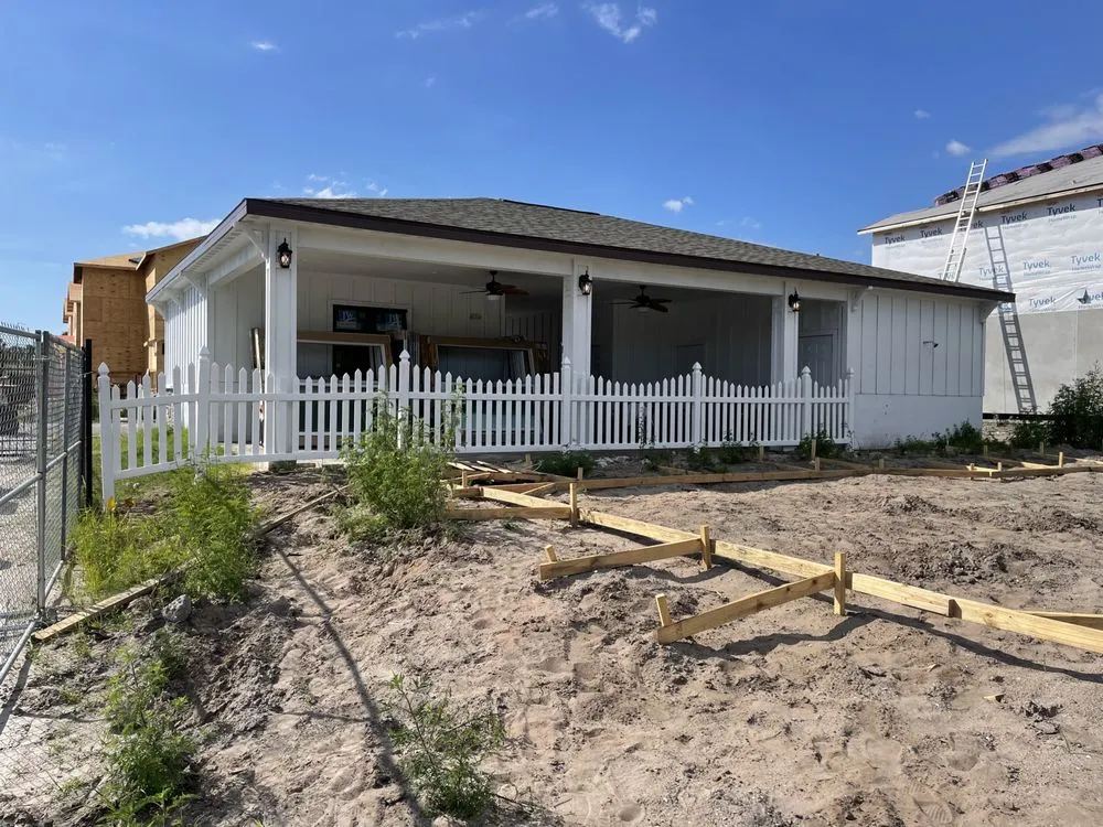 Custom landscape installation in Tampa Bay, FL by Superior Renovations Tampa