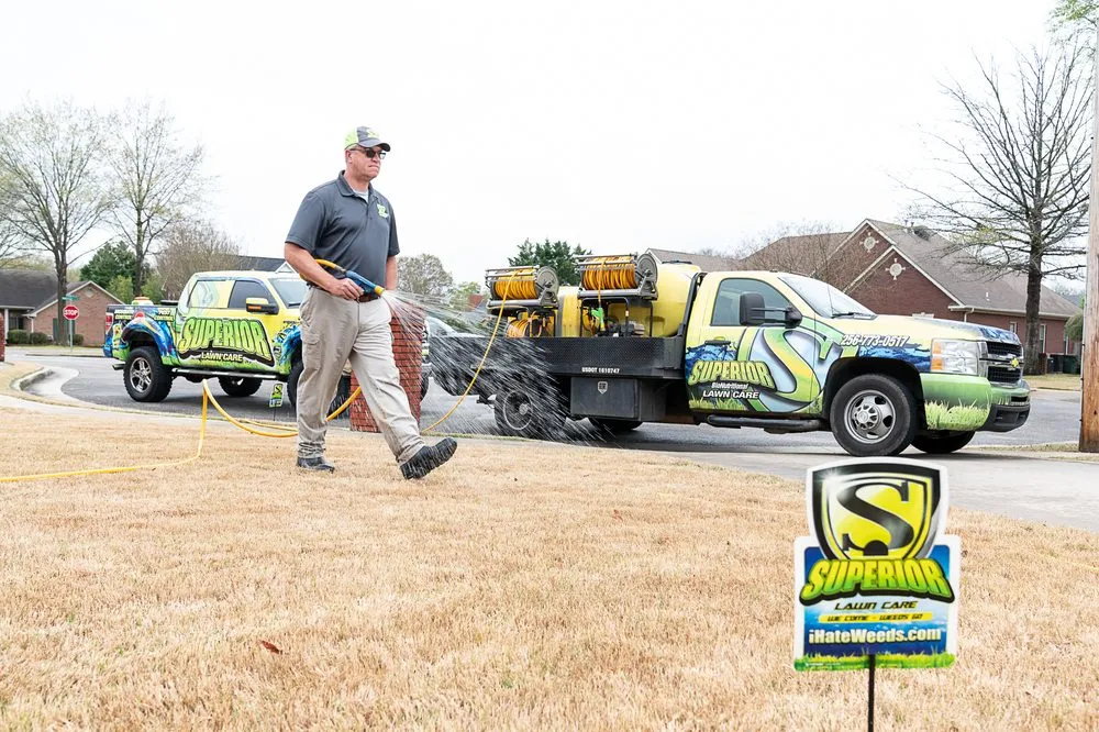 Local lawn care service in Decatur, AL by Superior Services