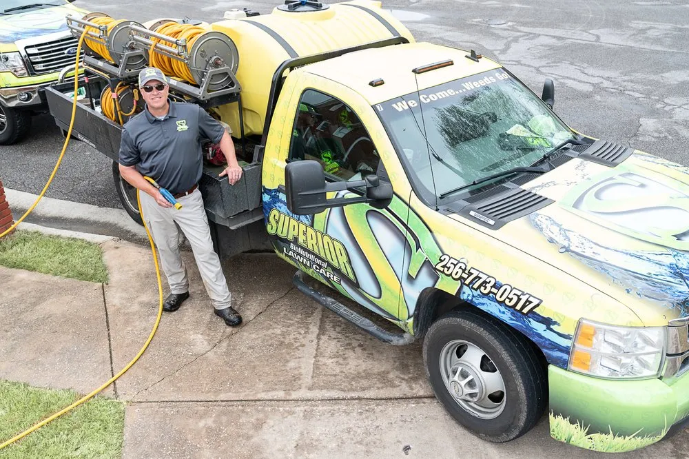 Expert garden landscaping in Decatur, AL by Superior Services