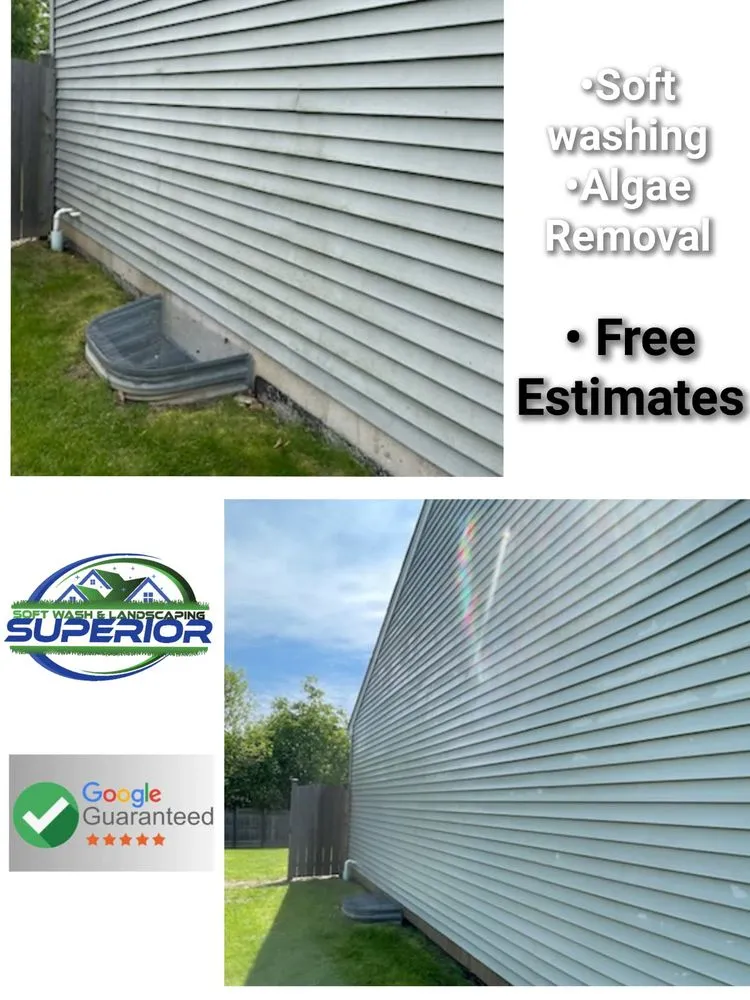 Local landscape design in Waukegan, IL by Superior Soft Wash & Landscaping