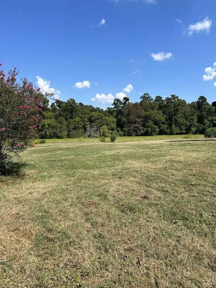Local landscape installation in Lufkin, TX by Superior Tractor Services