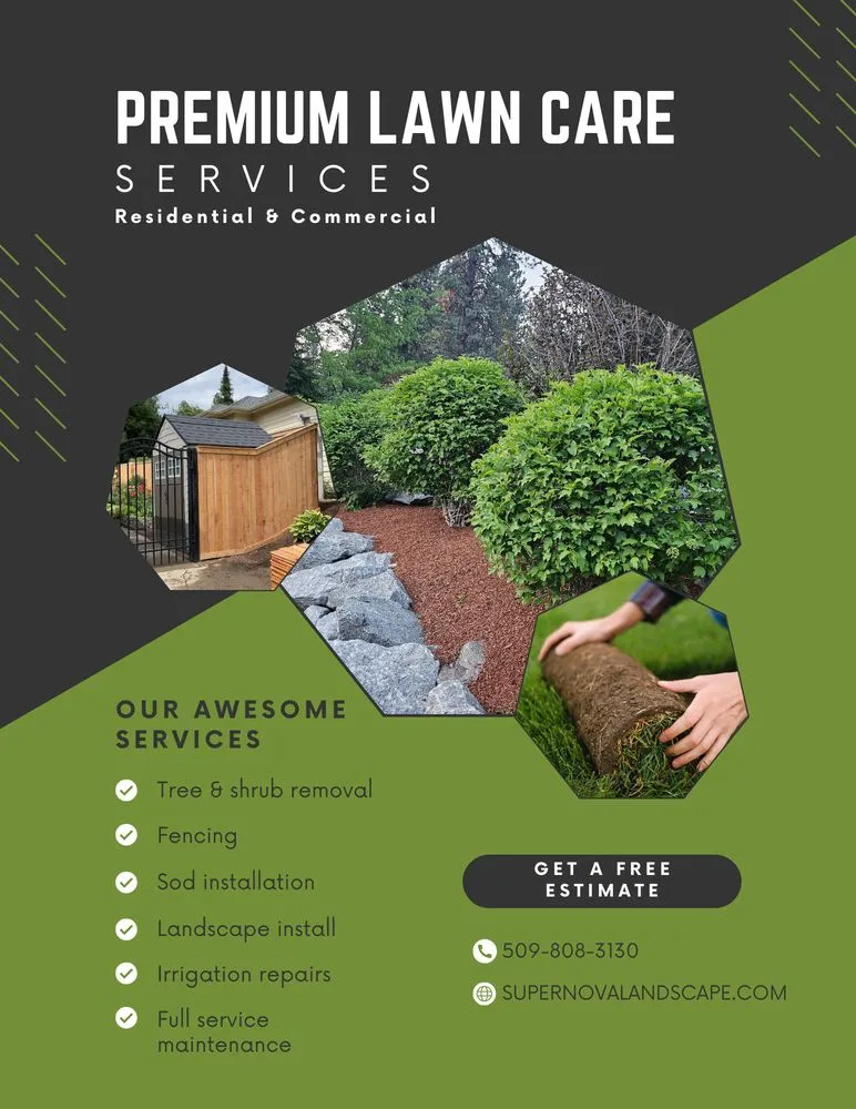 Top-rated residential landscaping for outdoor upgrades in Spokane, WA by Supernova Landscape