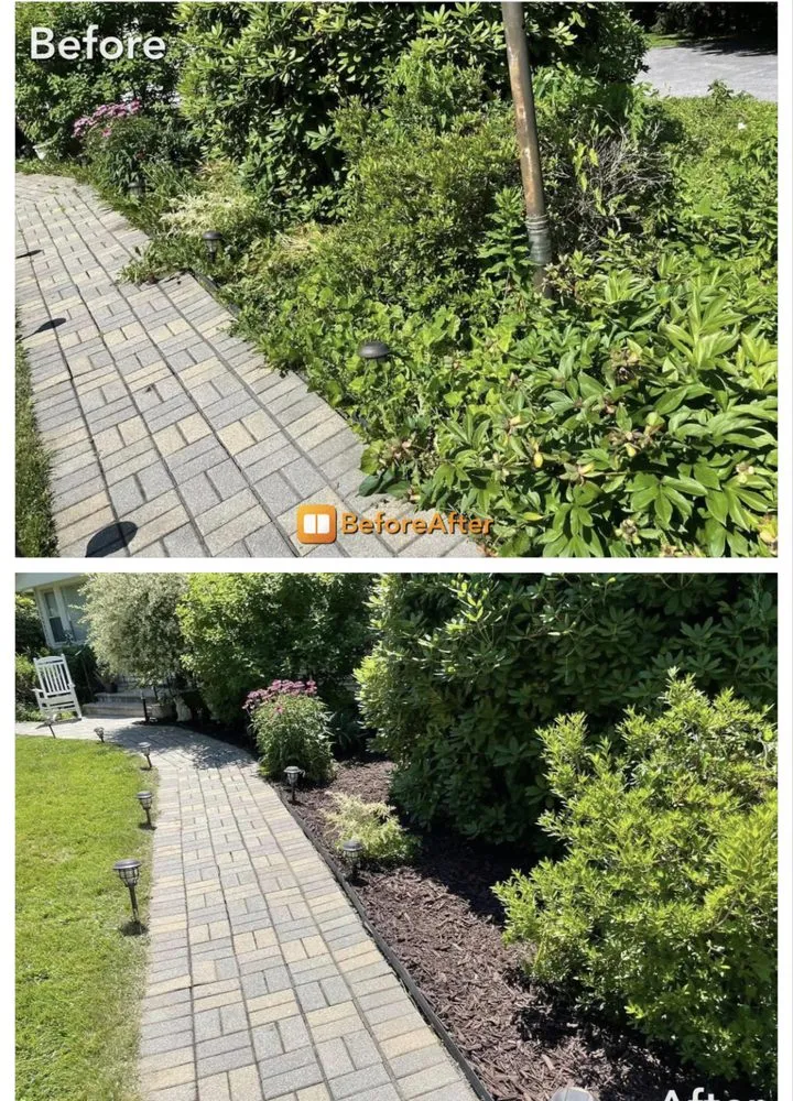 Custom landscape installation in Mahopac, NY by SuperPro Landscaping