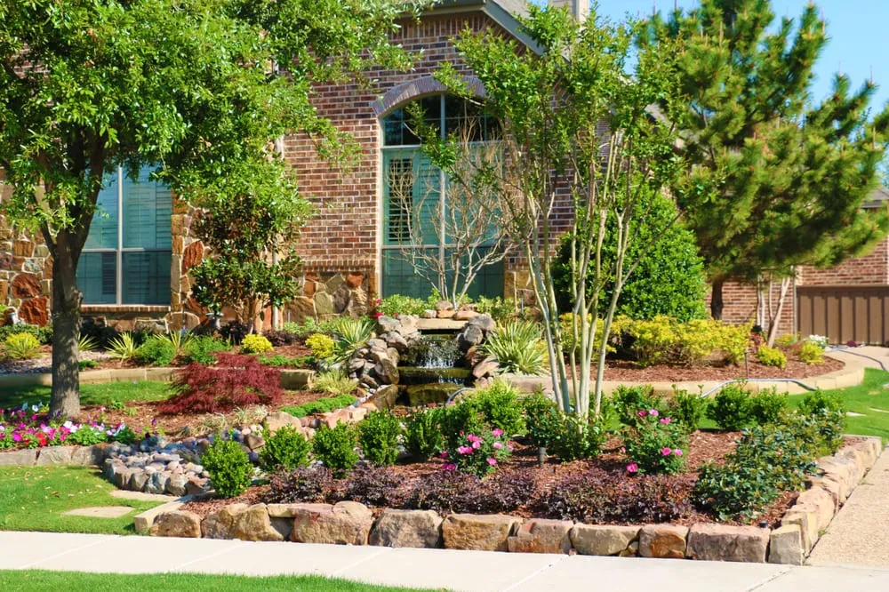 Affordable landscape installation for residential properties in Carrollton, TX by Superscapes