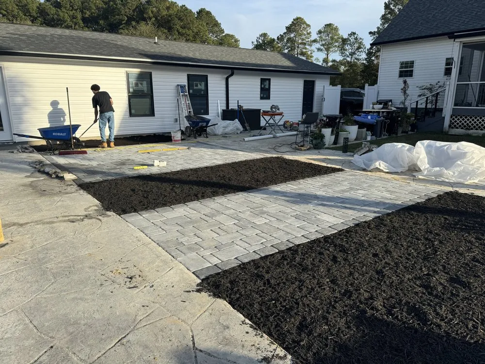 Professional yard cleanup service for outdoor upgrades in Conway, SC by Superscapes South