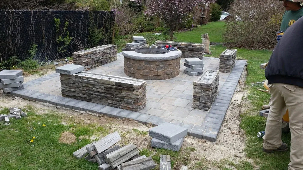 Custom yard maintenance for outdoor upgrades in Northport, NY by Superscapes Unlimited