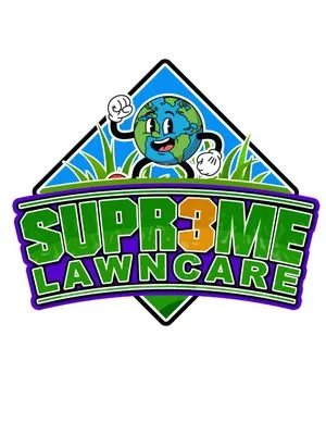 Supr3me LawnCare Logo