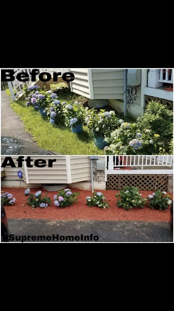 Custom landscape design in Manassas, VA by Supreme Home Services