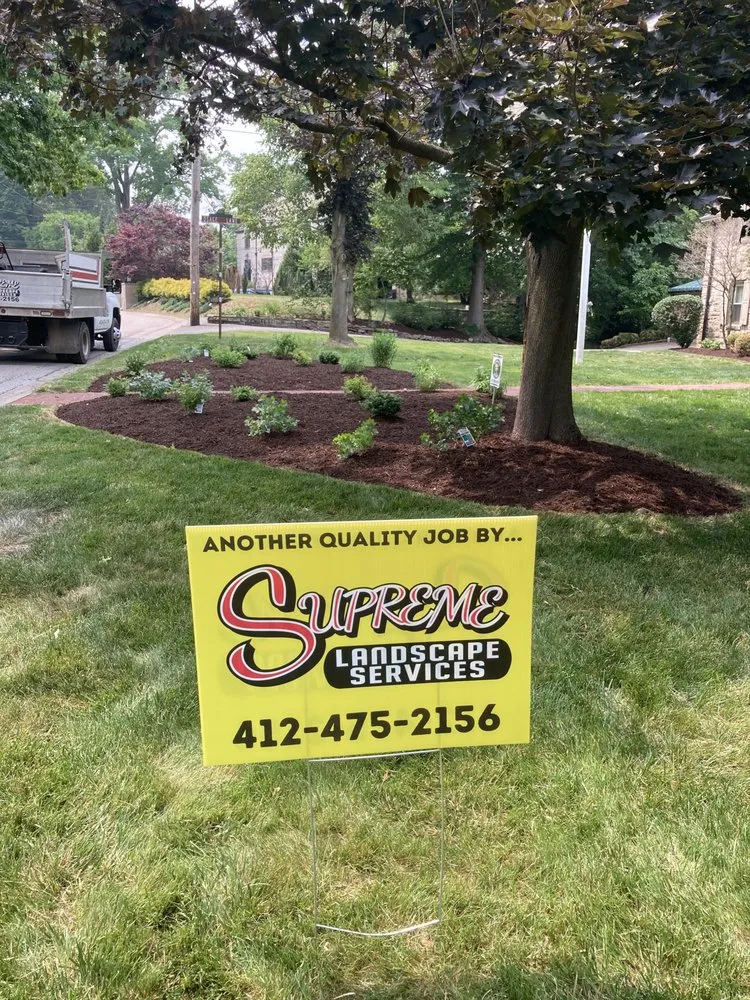 Professional landscape design in Bethel Park, PA - Supreme Landscape Services