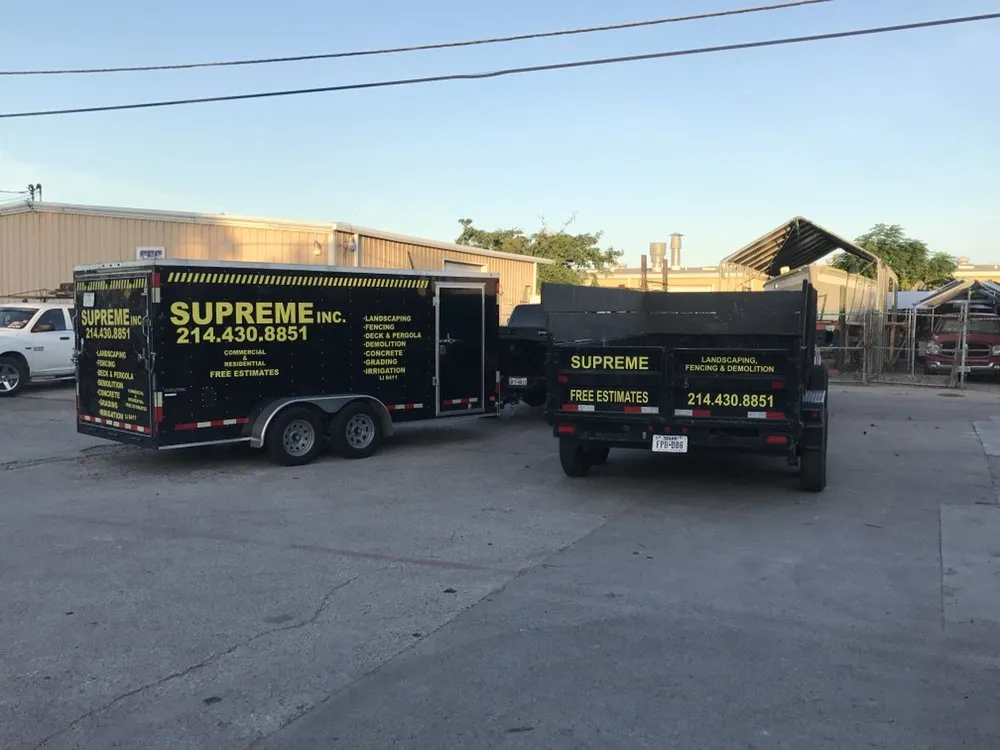 Affordable lawn care service in Dallas, TX by Supreme Landscaping & Fencing