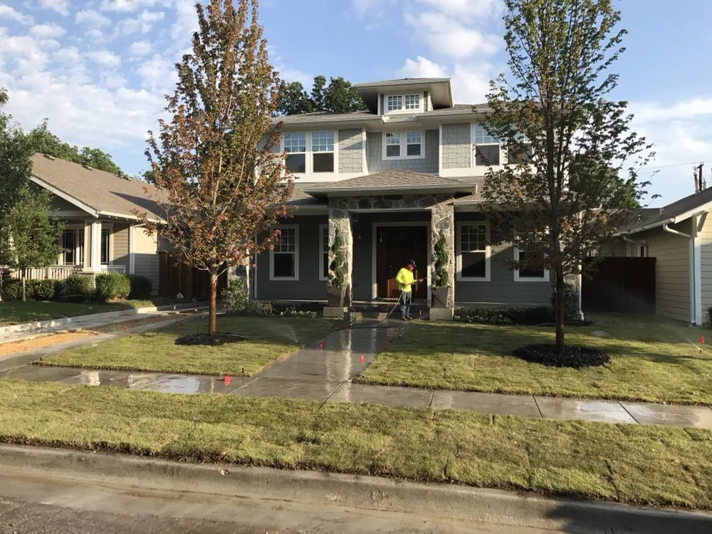 Trusted outdoor landscaping for homes in Dallas, TX by Supreme Landscaping & Fencing