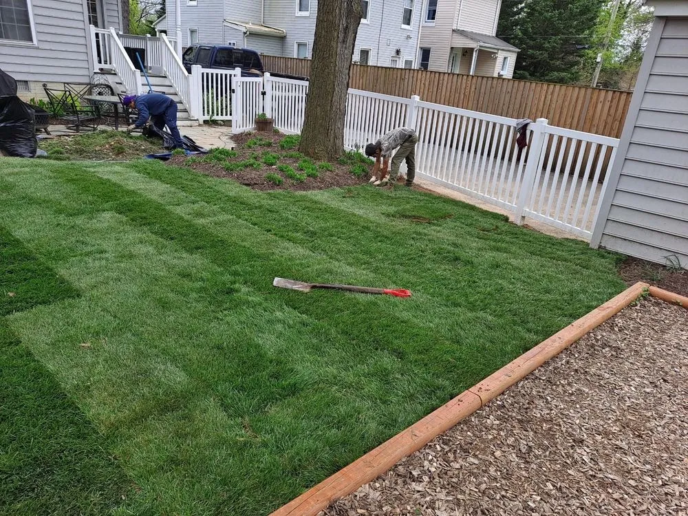 Affordable lawn care service with custom design in Columbia, MD by Supreme Landscaping