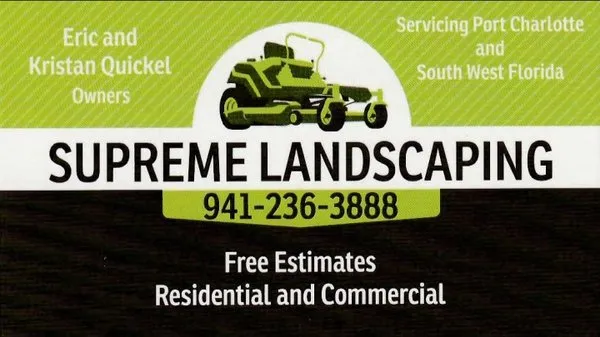 Supreme Landscaping Logo