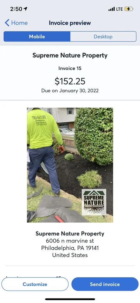 Custom outdoor landscaping for year-round maintenance in Collegeville, PA by Supreme Nature Property Management