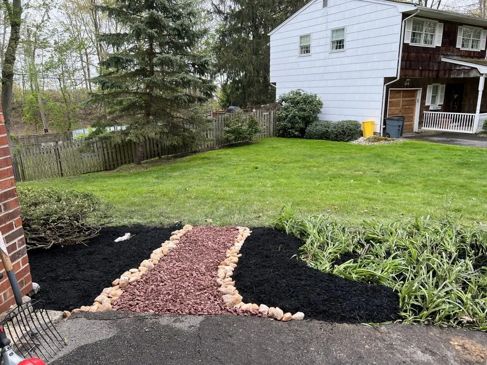 Custom landscaping services for beautiful yards in East Brunswick, NJ by Supreme Outdoor Maintenance