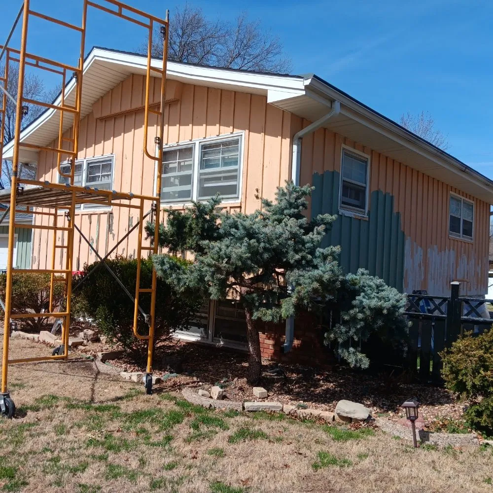 Custom landscaping services for beautiful yards in Wichita, KS by Supreme Painting and Lawn Service