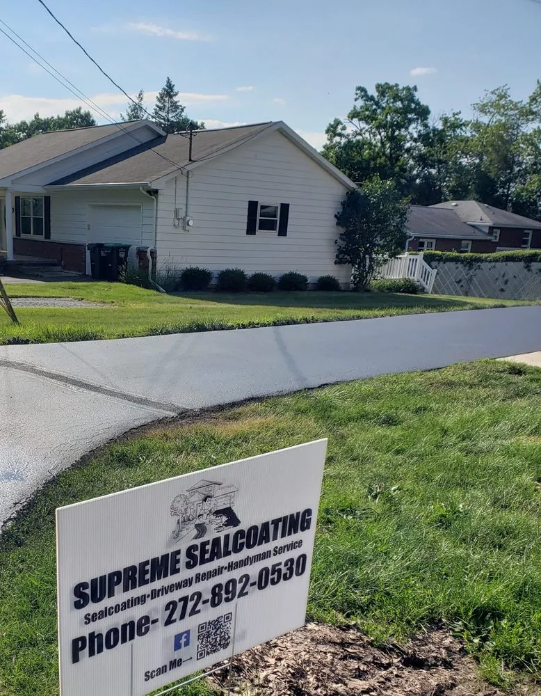 Trusted landscape installation experts serving South Abington Township, PA - Supreme Sealcoating and Driveway Repair Handyman Services
