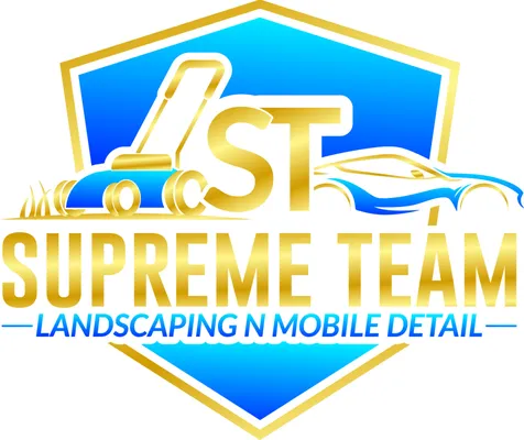 Supreme Team Landscaping N Mobile Detailing Logo