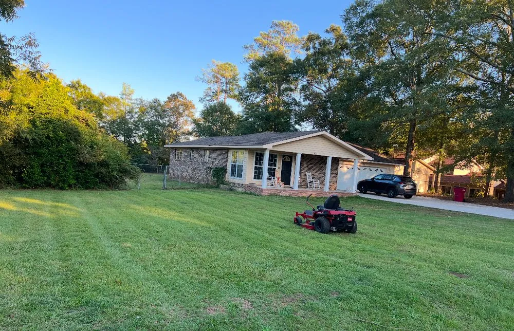 Trusted lawn mowing service for beautiful yards in Warner Robins, GA by Supreme Yard Masters