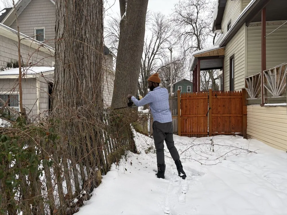 Custom landscape installation in Rochester, NY by Sure Asset