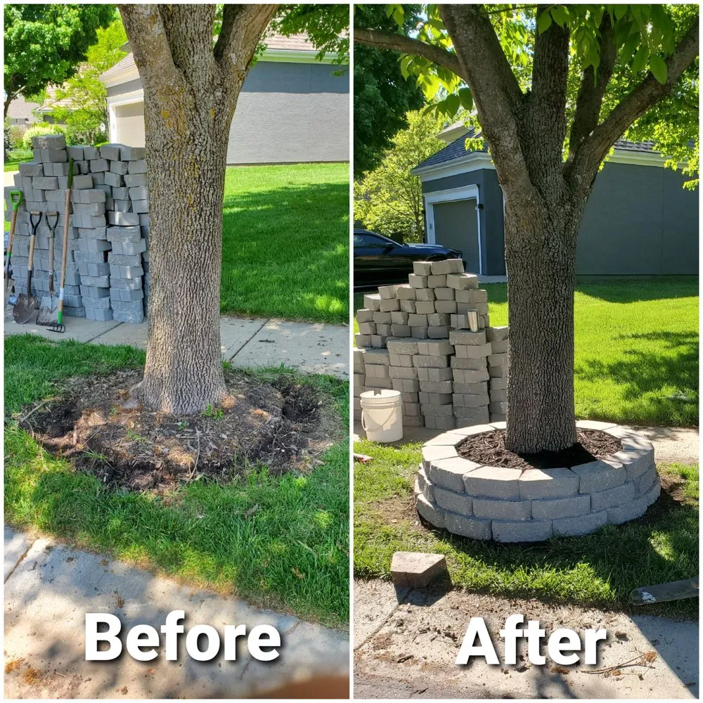 Professional residential landscaping for year-round maintenance across Overland Park, KS - Sure-Can-Do Handyman Service