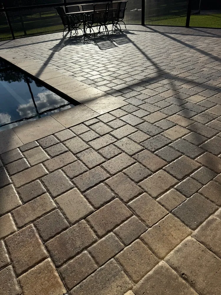 Professional lawn mowing service for year-round maintenance in Land O' Lakes, FL by Surf & Turf Pressure Washing and Lawn Care